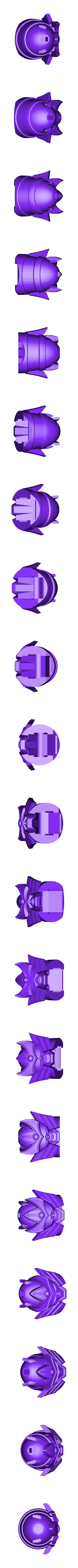 1_Head2_Head.stl パワーレンジャー サンダー・メガゾード