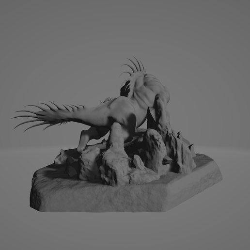 👹 MONSTER HUNTER BEHEMOTH FIGURE・ STL File for 3D printing・Cults