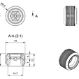 m2_2.png 1/24 Scale WideTire&Wheel Series Type M2 SET