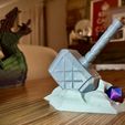 IMG_3891.jpg Mjolnir's Destiny: Legendary Dice Guardian and Holder - PERSONAL Use