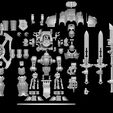 pezzi.jpg Heiliger Ritter Khyron - Geheimes Heiliges Warmachine
