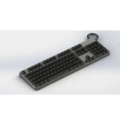 tecl5.png Datei STL Schlüsselanhänger Computertastatur・Design für 3D-Drucker zum herunterladen