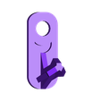 tool_holder_S_Happy.stl ツールホルダー（ペグボードまたは壁掛け）