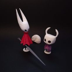 a3c7077b827856e0bf0105abdf4de62d_display_large.jpg Бесплатный STL файл Hollow Knight - Hornet・3D-печать объекта для загрузки