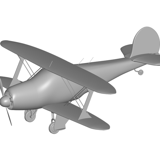 🛩️ Beechcraft 17 Staggerwing・ 3D File for 3D printing・Cults