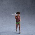 boyplane3.png Boy standing playing with toy plane