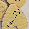 beehive.png Bee Hive cookie cutter
