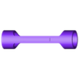 MainHiltNOButtonHoles.stl Second Sister Lightsaber for Cosplay