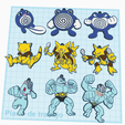 Pokemon-8.png Schlüsselanhänger Pack 151 Pokemon