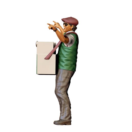 HV10089.jpg N1 Продавец хот-догов с подносом