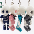 07.-Group-Photo.png Cobotech Articulated Skelly Nurse Keychain