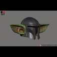 12.jpg Yoda Mandalorian Helmet - Star Wars Mandalorian