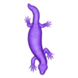 GilaPose1.stl Gila Monster Lizard - Realistc Venomous Reptile