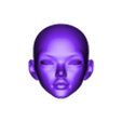 2.stl Agata - 3D model woman bjd doll \ Female \ figurines \ articulated doll \ ooak \ 3d print \ character \ face