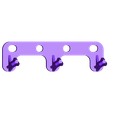 tool_holder_M_3-up.stl ツールホルダー（ペグボードまたは壁掛け）