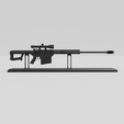Render-1.png Barret M82 .50cal Sniper Rfile Gun Model with Stand