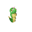 CATERPIE1.png 3D CATERPIE POKEMON