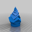 CubicTreeV1.2_04.png Cubic Christmas Tree (OpenSCAD) - Update V1.2 (2020-10-27)