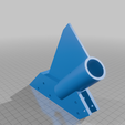 helicalturbineblade_10.stl_10.png Tail Fin / Motor Mount add on for Helical Turnbine