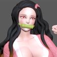 31.jpg Fichier 3D NEZUKO ADULT demon slayer kimetsu no yaiba SEXY GIRL WOMAN LINGERIE ANIME modèle d'impression 3D・Design pour impression 3D à télécharger, figuremasteracademy