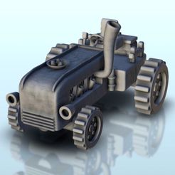 1.jpg Download STL file Modern tractor 1 - Flames of war Bolt Action SAGA Age of Sigmar Warhammer • 3D printing object, Hartolia-miniatures