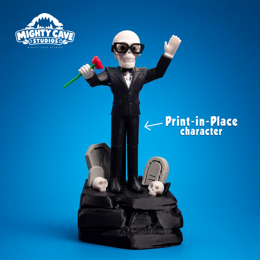 Mighty Cave Studios_Skeleton Gentleman without base
