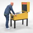 ARG3.1.13.jpg N3 Arcade Game man playing with Pinball Machine