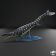 Mosasaurus-5.png Mosasaurus hoffmanni 3D print model