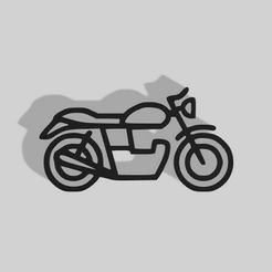 Cafe-Racer.jpg Cafe Racer Motorcycle Decoration - 2D Art