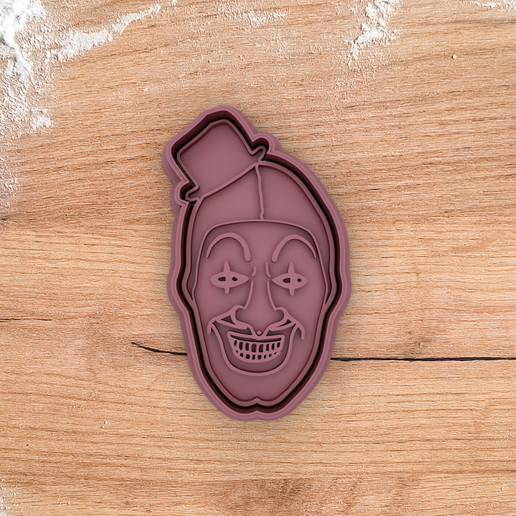 Art the clown cookie cutter from Terrifier 3D model