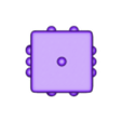 dadoe.stl DADO para juego de mesa universal con relieve