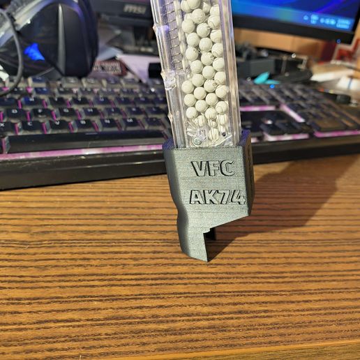 VFC AK74 BB Loader Adapter - 3D model önizlemesi