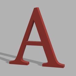 A-v8.jpg Fichier STL Lettre A・Plan pour imprimante 3D à télécharger, AitorFL