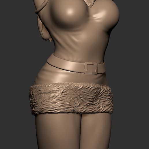 010.jpg Modelo de impresión 3D de la niña Santa Claus Gratis