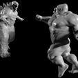 2_00000.jpg Godzilla VS King Kong Statuette