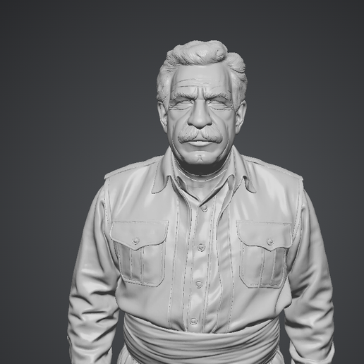 Abdullah Öcalan ( Apo ) 3D model