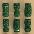 Mask-Tiki-a.png Tiki Mask 3D Sculpture Collection - 27 Unique Styles