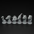 Dino_chess_8.jpg Cute dinosaur chess pieces set