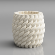Organic-braided-vase-pot.png Braidform – Organic Vase / Pencil Cup