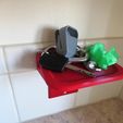 il_794xN.1817938735_ipvy.jpg Custom Wall Outlet Shelf Stand! Use as a Phone Mount Dock, Amazon Alexa Echo Holder, Tablet Charger, Charging Station, or Organization Table