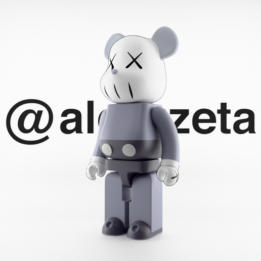 0004.png Kaws Compañero BearBrick
