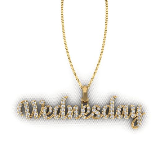 Wednesday Pendant 3D model