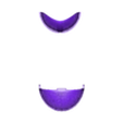 Circle Mask ver 3 grouped.stl Maschera di gioco del calamaro File di modello 3D - Maschera a cerchio