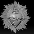 211.jpg Sacred Heart of Jesus 2 3D Printed Model