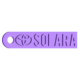Solara.stl Download free STL file Toyota Keychains ( A keychain for every model ) • 3D printing template, 3DPrintingGurus