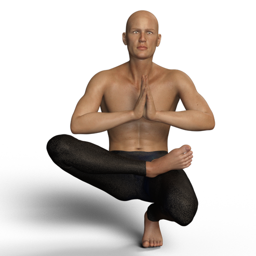 YOGA BOY 1 3D model