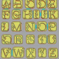 71bb67246bf074223adc535c0974c14f.jpg Stamp Alphabet Alphabet Stamp Letters Branches