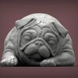 pug-for-3d-printing-3d-model-bb62c60040.jpg pug is sleeping 3D print model