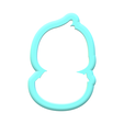 Hatching-Easter-Chick-1.png Hatching Easter Chick Cookie Cutter | STL File