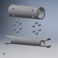 View_Tube_Exploded.bmp.jpg Stackable Filament Holder with fully printable parts